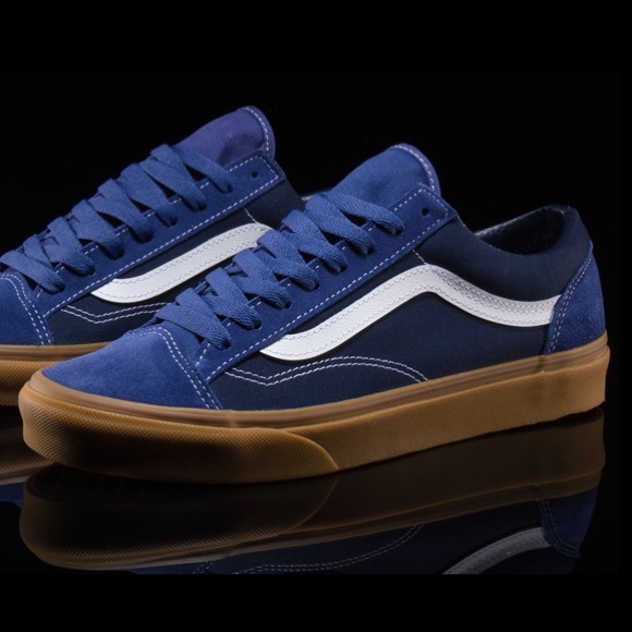 vans style 36 navy blue